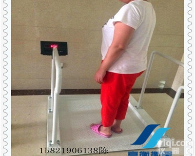 称<em>疗养</em>院<em>轮椅</em>的SCS-300公斤<em>透析</em>电子秤