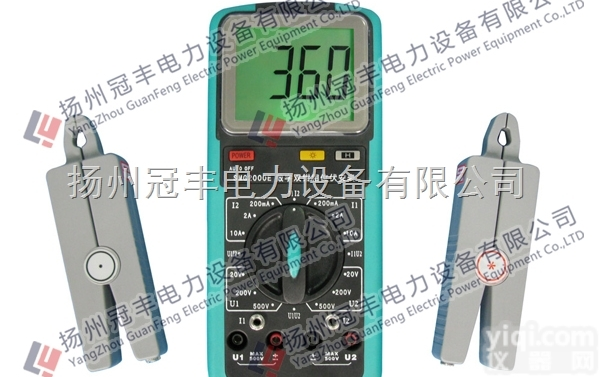 三相钳形<em>相位</em><em>伏安</em>表 <em>相序表</em> 六角图测试仪