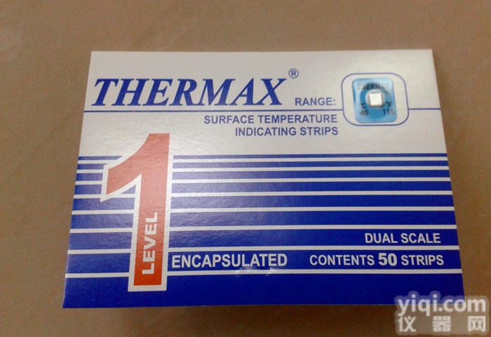 单格46  单格46度<em>测温</em>纸英国THERMAX<em>温度</em>纸TMC<em>热敏</em><em>温度</em>试纸