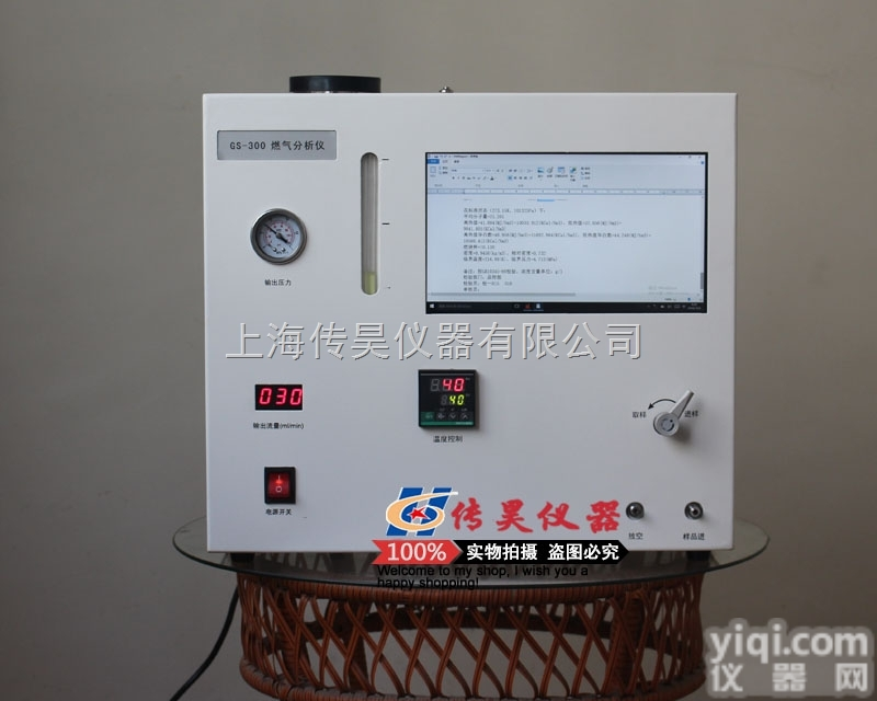 GS300  上海传昊供应<em>天然气</em><em>热值</em>色谱检测分析仪器化验<em>天然气</em>成分<em>热值</em>气相色谱