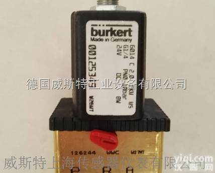 Burkert电磁阀_00125349型 <em>带手动电磁阀</em>现货
