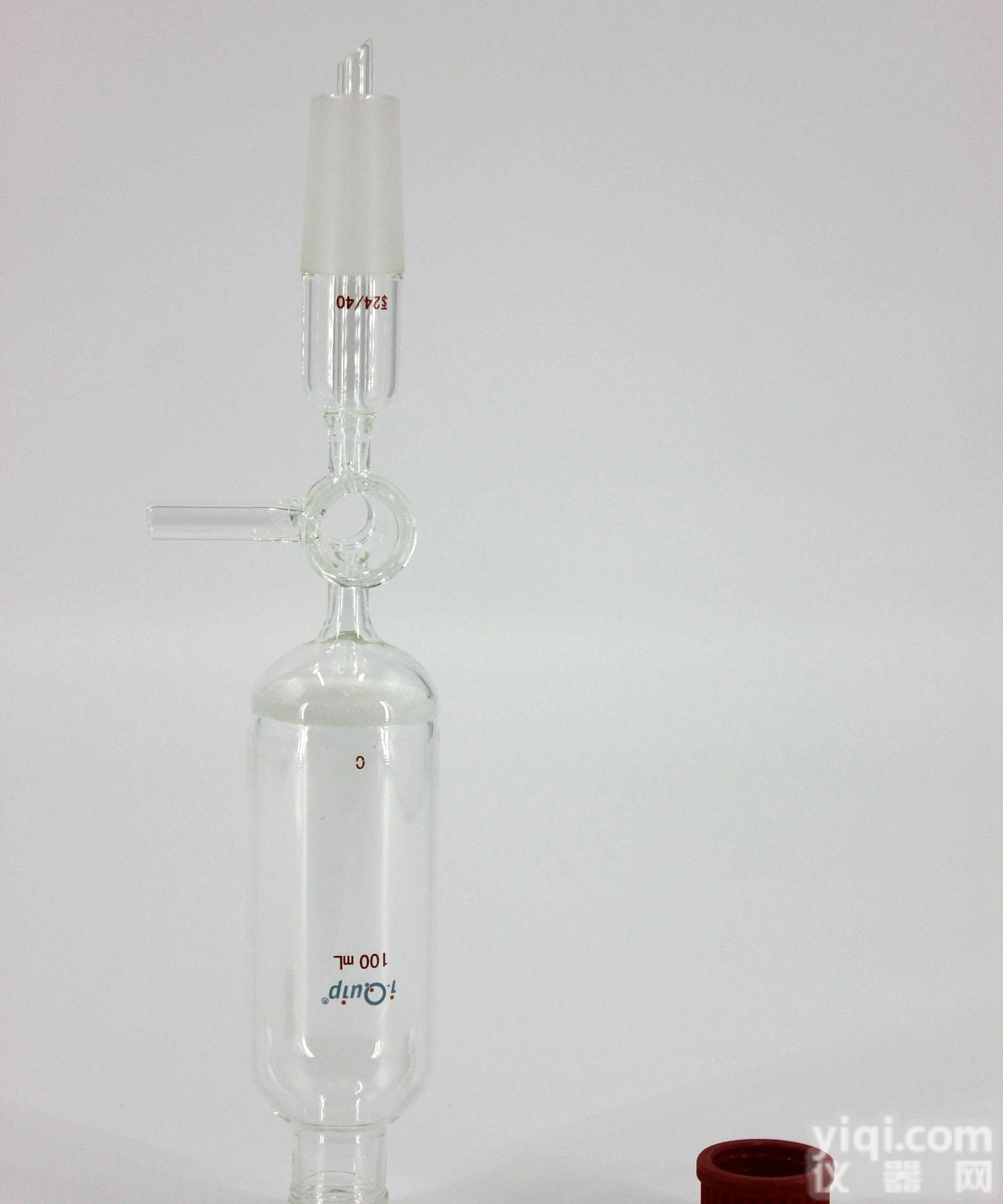 P3595  芯硅谷<em> 多肽固相合成管</em>,带下磨口和T型四氟节门,高硼硅,10~100m...