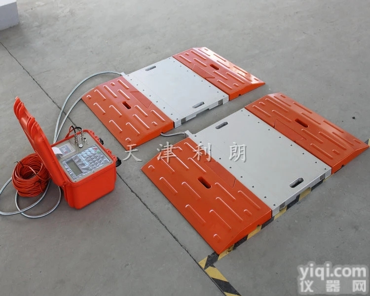 SCS  单轴<em>载重</em>40t便携式地磅无线30T汽车<em>轴重</em>仪