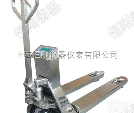 电子叉车搬运秤  手动电子叉车搬运秤，<em>防水</em>型<em>电子秤</em>搬运车，插电两用叉车搬运<em>电子秤</em>