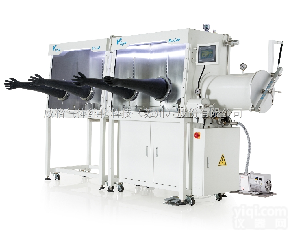 <em>威格</em>标准单面双<em>工位</em><em>手套</em>箱 惰性气氛设备 可定制 上市公司产品 值得信赖