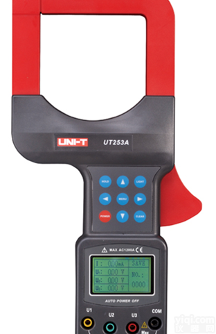 <em>UT253A</em> UT253B  优利德（UNI-T） <em>UT253A</em> <em>大口径</em>钳形漏<em>电流表</em>