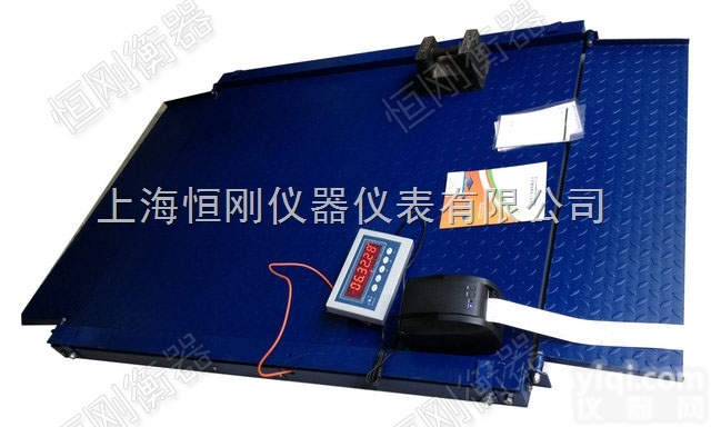 电子地<em>磅秤</em>  带打印机的电子地<em>磅秤</em>，耀华1.5M*2M地磅<em>电子秤</em>，3吨<em>手推</em>移动地磅平...