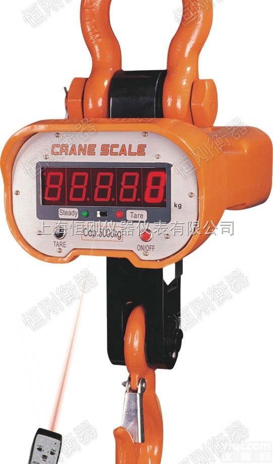 电子吊秤  3-5吨的直视电子吊秤，手持仪表控制电子<em>吊车</em>秤，抗电磁干扰<em>吊车</em><em>电子秤</em>