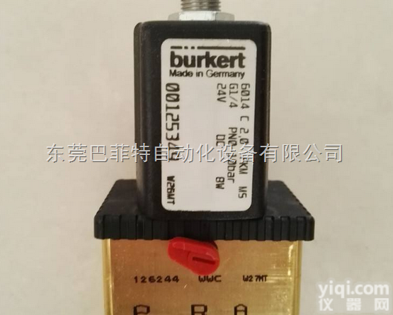<em>湖北</em>BURKERT<em>电磁阀</em>5282型炮筒阀体现货