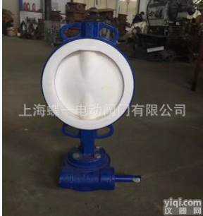 蝶阀 定制蜗轮<em>衬氟法兰蝶阀</em>手动衬氟蝶阀