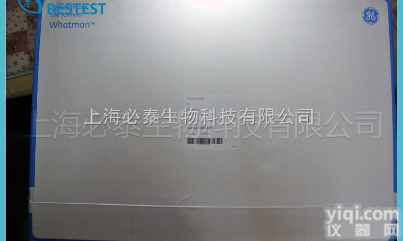 1003-917  whatman山梨酸测定<em>标准</em><em>滤纸</em>46x57cm<em>定性</em><em>滤纸</em>