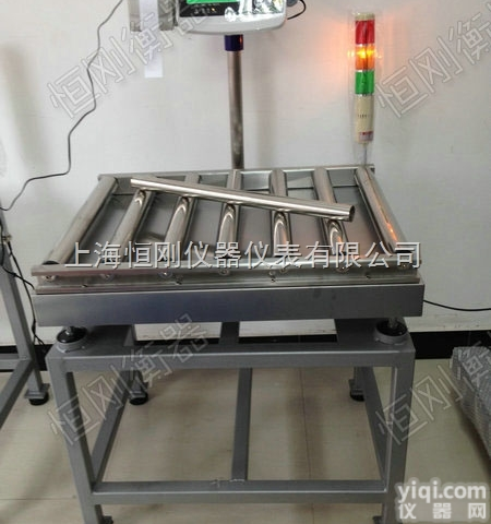 带警报流水线<em>滚筒</em>秤，<em>生产线</em>电子警报<em>滚筒</em>称