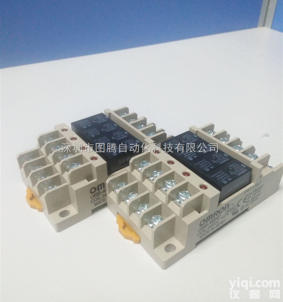 G6B-47BND DC24  OMRON<em>欧姆龙</em>终端<em>继电器</em>深圳<em>一级</em>代理商