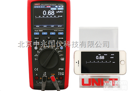 优<em>利德</em>UT181A真<em>有效值</em>数据记录万用表