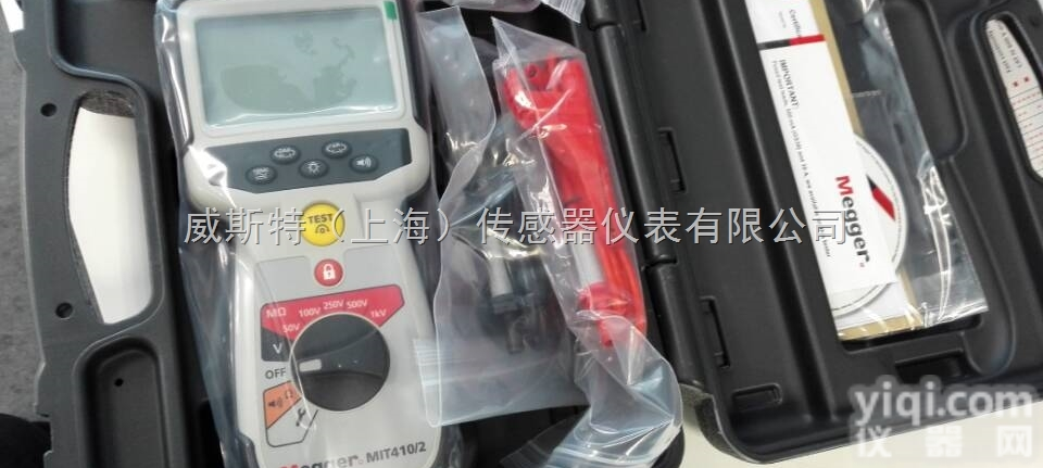 <em>英国</em>Megger<em>绝缘</em>电阻和连续性测试仪