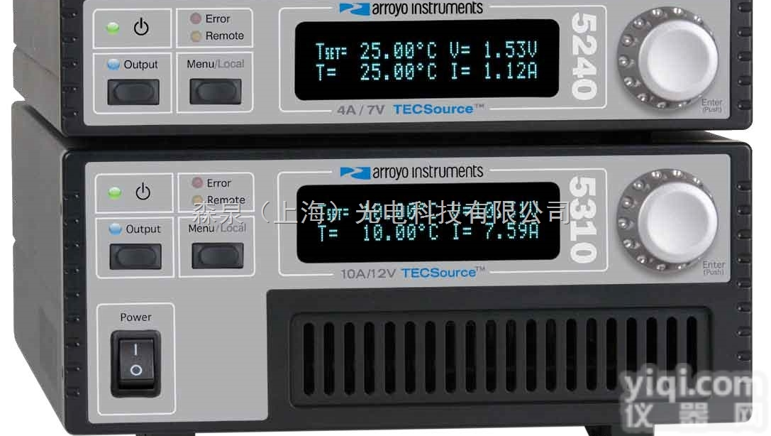 5240、5305、5310  激光<em>控制系统</em>-美国Arroyo半导体激光<em>温控器</em>