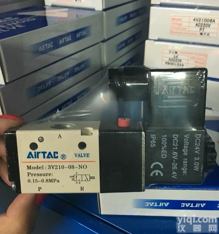 AIRTAC<em>电磁阀</em>  <em>台湾</em><em>亚德</em>客<em>电磁阀</em>3V210-06-NC原装