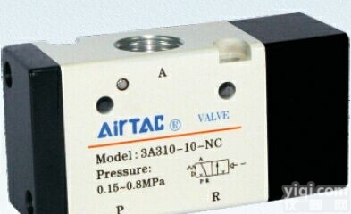 亚德客AirTAC  <em>气控阀</em>3A310-10-NC<em>三口</em>二位3A310-10-NO现货