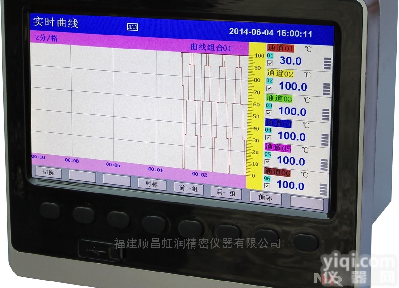 <em>NHR</em>-<em>8600</em>  彩色流量<em>记录仪</em>