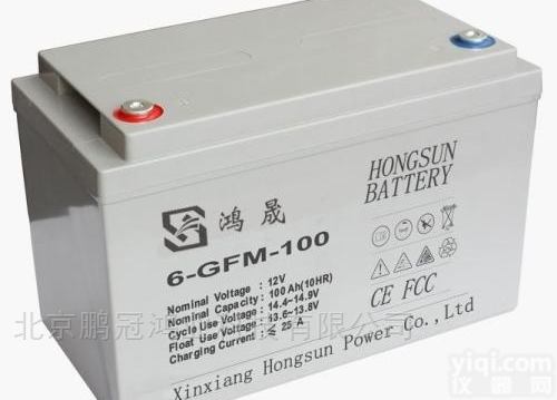 6-GFM-100  鸿晟12v<em>蓄电池</em>100a干电池UPS<em>后备</em>应急消防