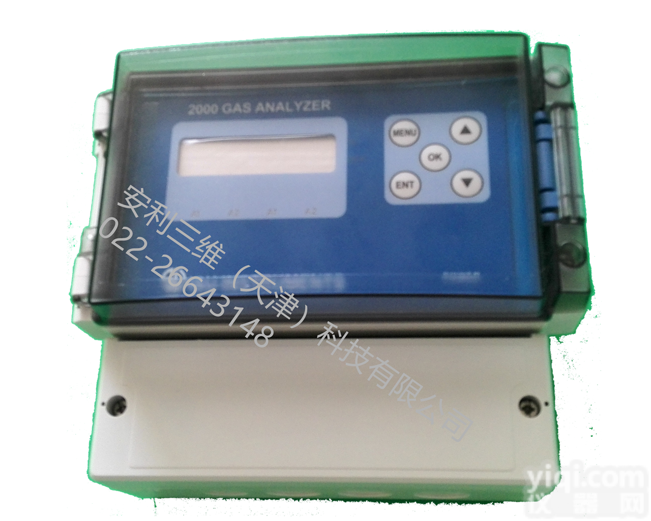 ISU-4500-W2  <em>壁挂式</em>氦气<em>氧气</em>双组份气体分析仪