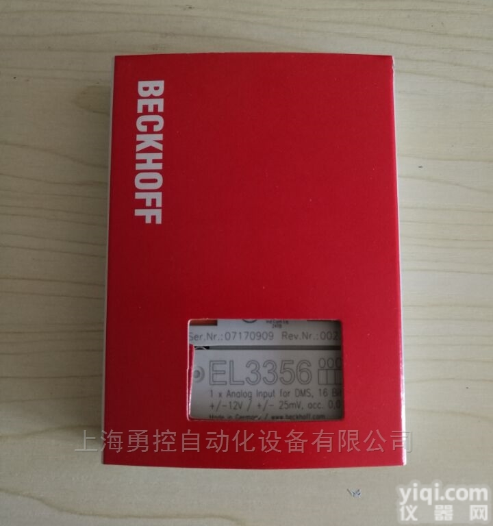 EL3356  <em>现货</em>BECKHOFF EL3356 倍福<em>模块</em><em>现货</em>