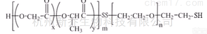 嵌段<em>共聚物</em>  PLGA-SS-PEG-SH <em>混合</em><em>胶束</em> 三嵌段<em>共聚物</em>