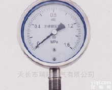Y-<em>100</em>B<em>压力表</em>  Y-<em>100</em>B<em>不锈钢</em><em>压力表</em>