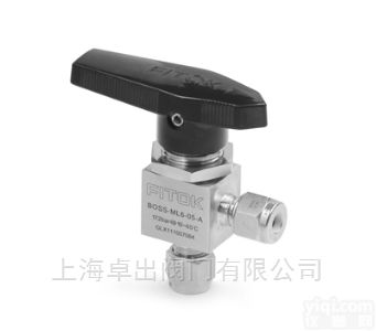 BOSS-ML10-07-A  飞<em>托克</em>FITOK<em>一体式</em>仪表<em>球阀</em>角型