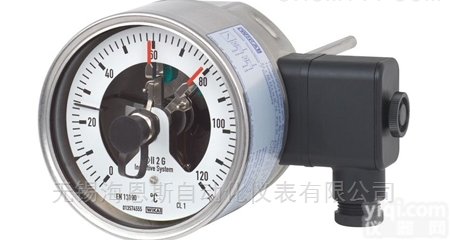 WSSX-480无固定<em>万向</em>电<em>接点</em>双金属温度计