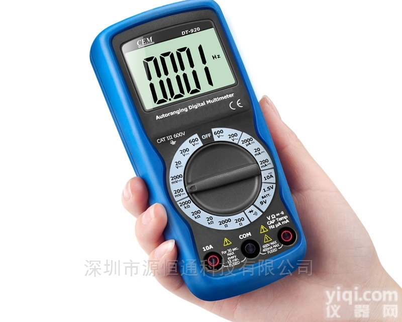 DT-<em>920</em>  香港CEM华<em>盛昌</em>数字<em>万用表</em>