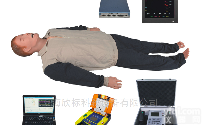 ZH/ACLS8000C  高智能数字化综合急救技能<em>训练</em>系统模<em>拟人</em>