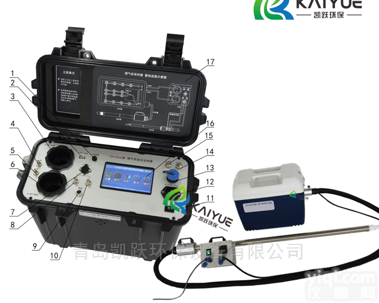 KGH-6030  安徽<em>垃圾焚烧</em>管道<em>尾气</em><em>烟气</em>汞采样器