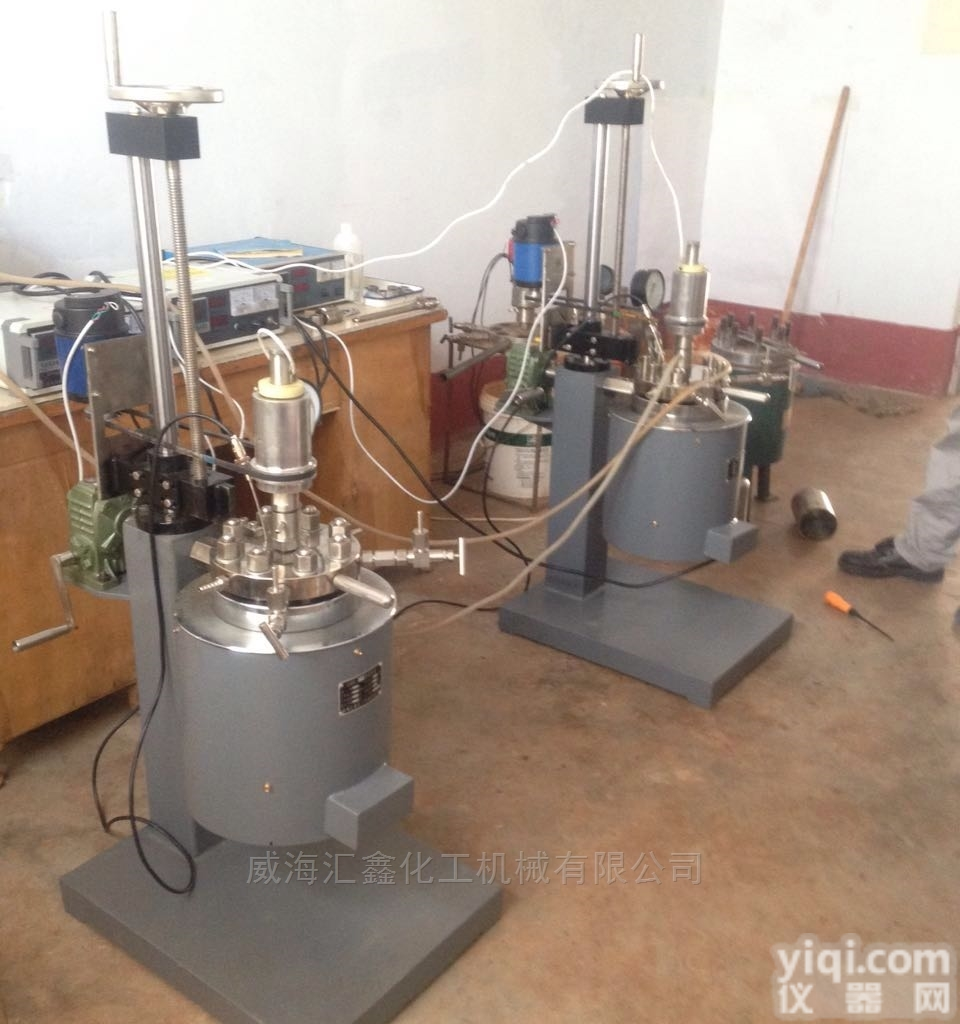 2L快开实验<em>反应釜</em>，2L快<em>开式</em>高压釜