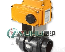 SQ911S  <em>耐腐蚀</em>的UPVC<em>电动</em>塑料<em>球阀</em>