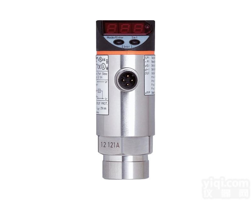 易福门压力传感器PE3004<em>清晰可见</em>的LED显示