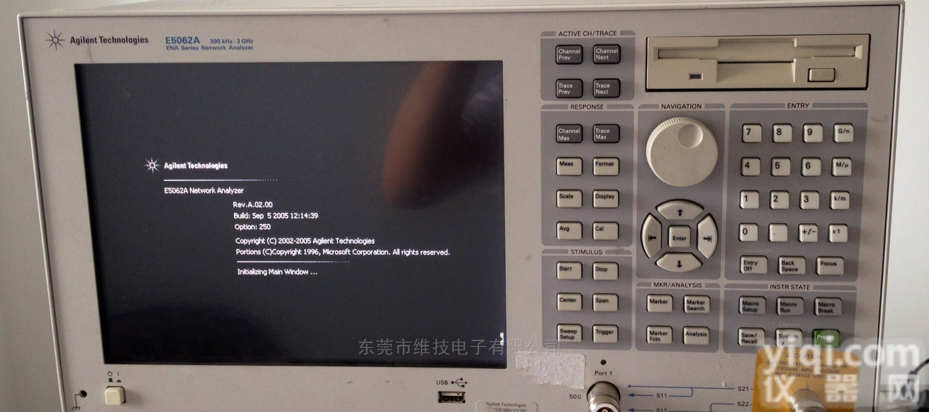 二手<em>E5061A</em>网络<em>分析仪</em>/<em>安捷</em>伦<em>E5061A</em>