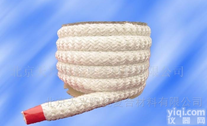 玻璃纤维钩编绳  <em>玻纤</em>勾编绳 防<em>火绳</em> 烟囱门密封材料