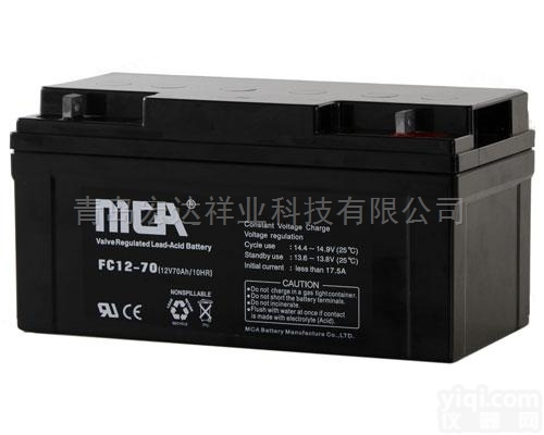 FC12-70  锐PaiMCA<em>蓄电池</em>12V70AH生<em>产地</em>说明