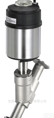 宝德187083蒸汽专用<em>气动</em><em>自动化</em>角座阀