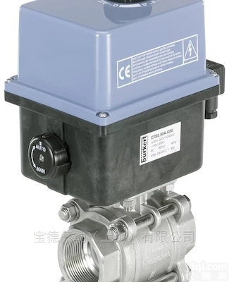 226440  BURKERT耐腐蚀高<em>流量</em>带<em>电动</em>转动装置球阀