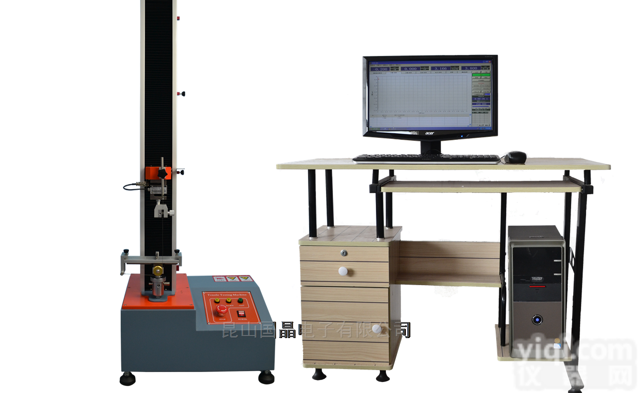 电脑式<em>伺服单柱拉力试验机</em>