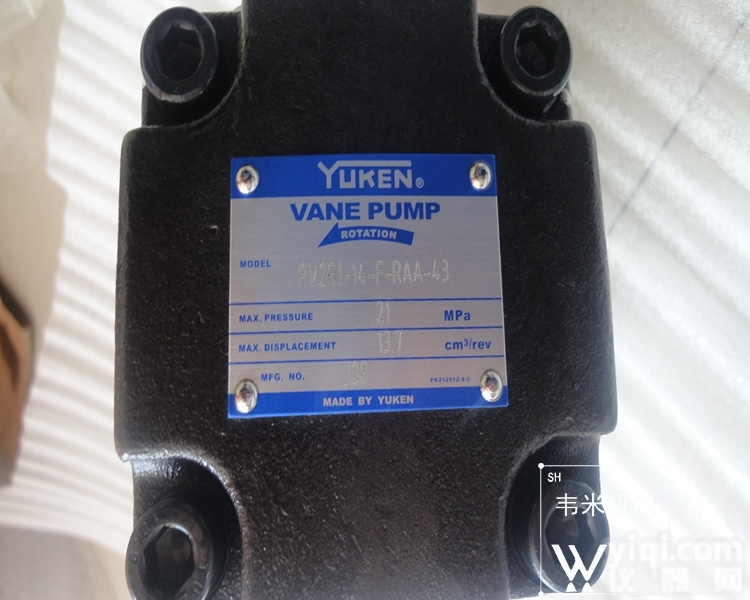 台湾油研YUKEN<em>叶片</em>泵PV2R1-<em>14</em>-F-<em>RAA</em>-43