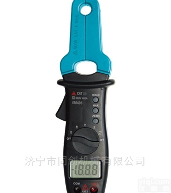 TC-EM405  <em>特殊</em>钳头<em>数字式</em><em>钳型表</em>