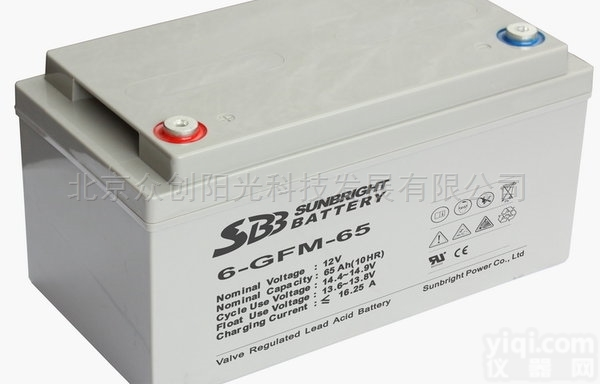 6-GFM-65  圣豹<em>蓄电池</em>SBB6-GFM-65  <em>江苏</em>总代理现货