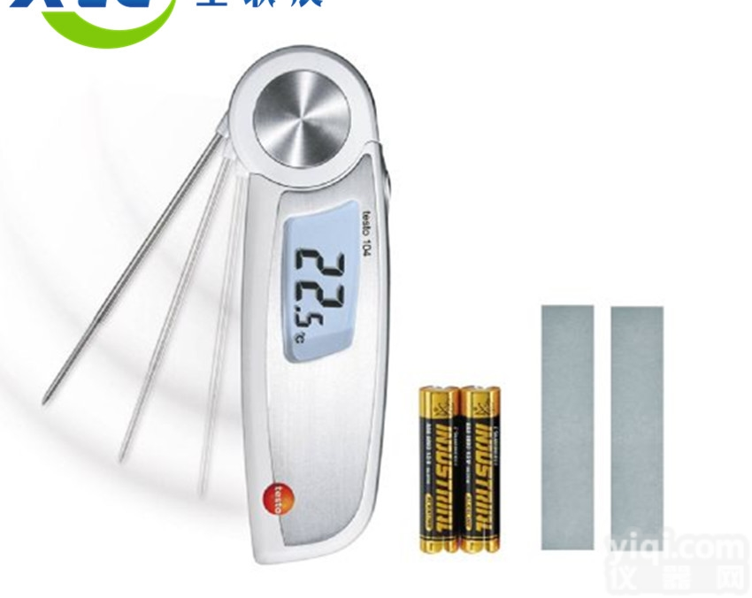 德图可折叠式<em>防水</em>食品<em>温度计</em>testo 104<em>现货</em>