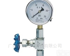 <em>J19H</em>  不锈钢<em>J19H</em>型压力表<em>针型阀</em> JJ.M8型阻尼式