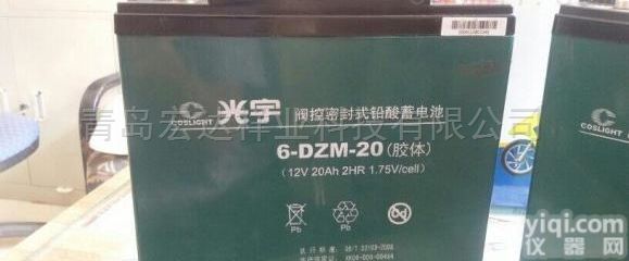 6-DZM-20  <em>光宇</em>胶体<em>蓄电池</em>12V系列6-DZM-20   12V20AH