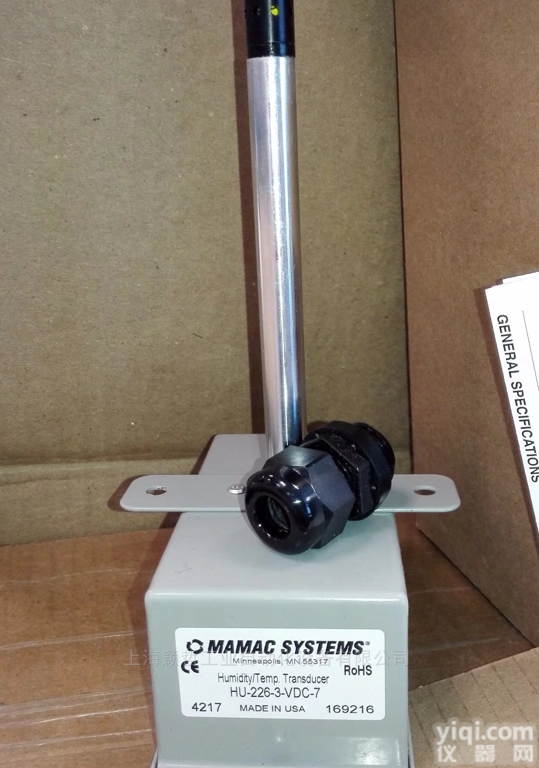 MAMAC Systems温湿度传感器<em>美国</em>货<em>原厂</em>销售
