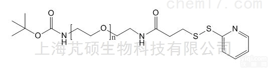 PS2-OSBC  巯基吡啶<em>PEG</em>-BOC-<em>NH</em>，OPSS-<em>PEG</em>-BOC-<em>NH</em>